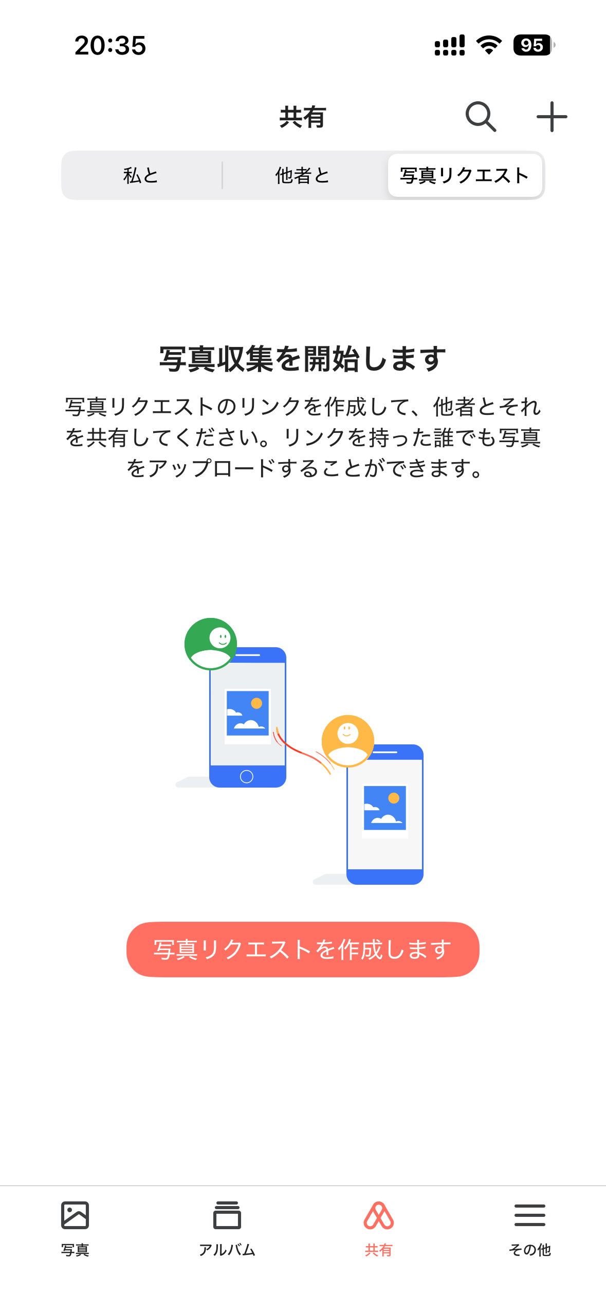 Synology Photos URL共有