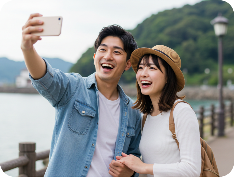 旅行が増えた